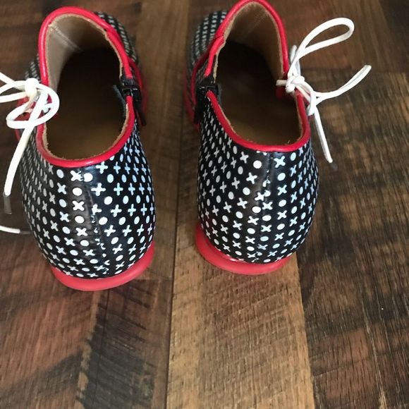 John Fluevog Black and Red Heels - Picture 7 of 7